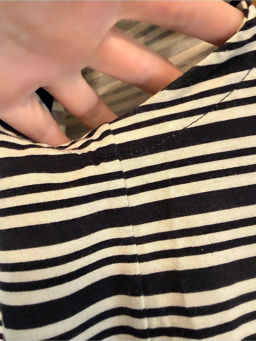 Athleta Striped Ruched Dress - Picture 9 of 9
